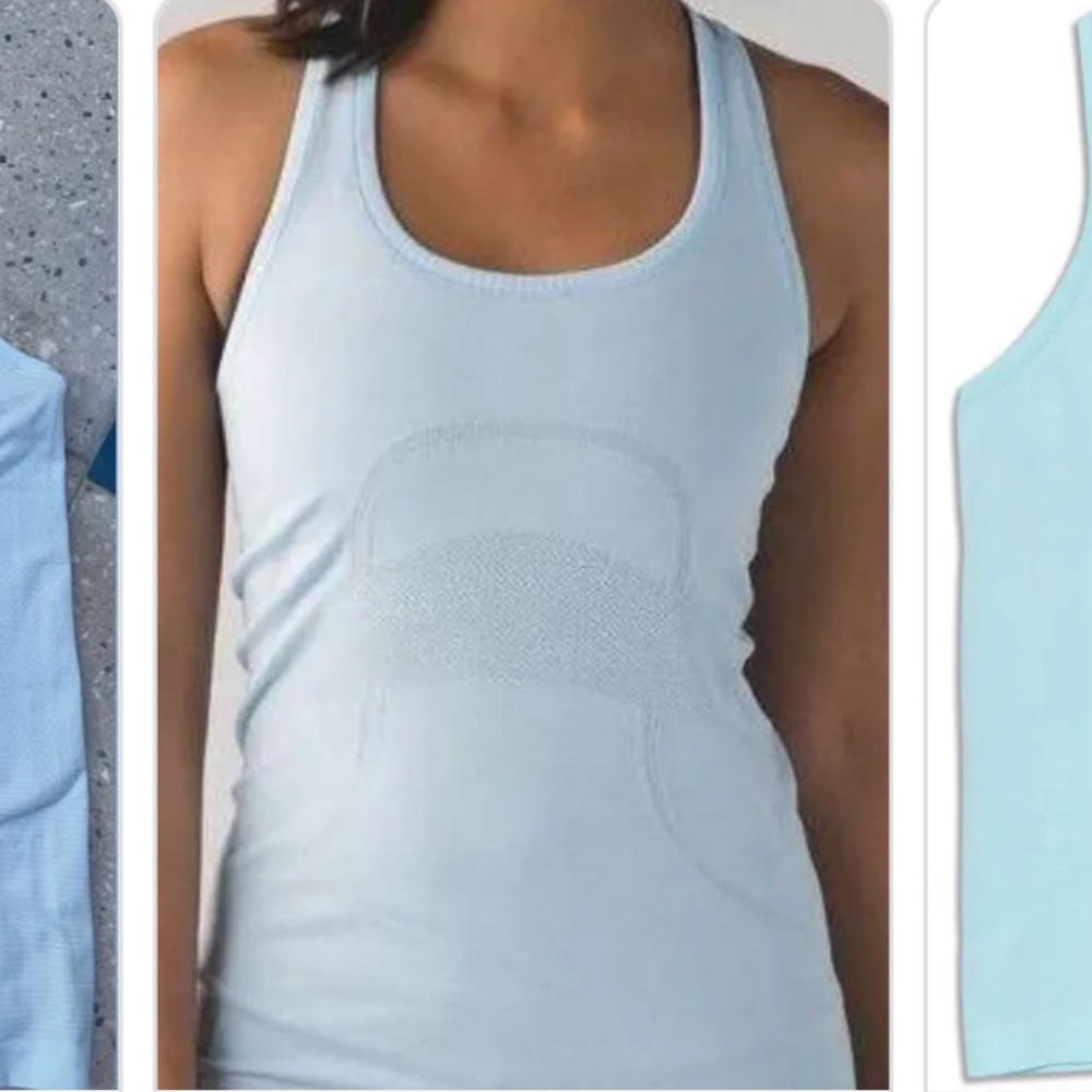 Light blue swiftly tank !
